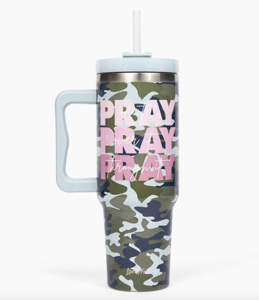 CAMO PRAY TUMBLER